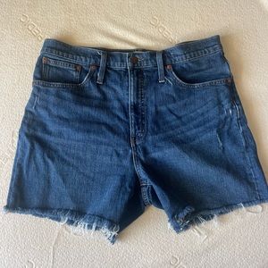 Madewell Jean Shorts